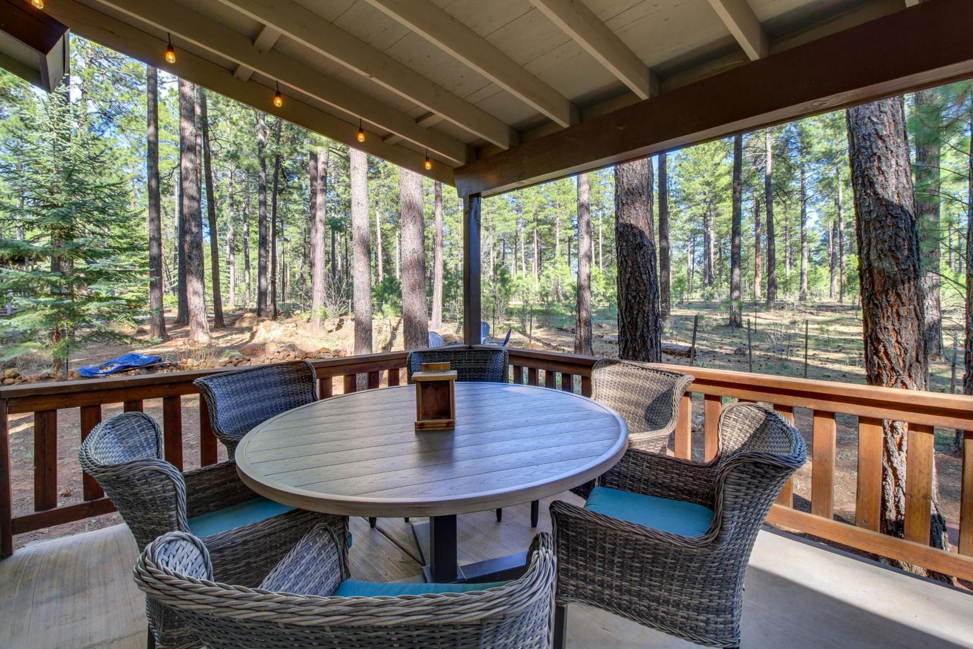 Peaceful Pinetop Cabin With Deck And Fire Pit! Villa Indian Pine Eksteriør billede