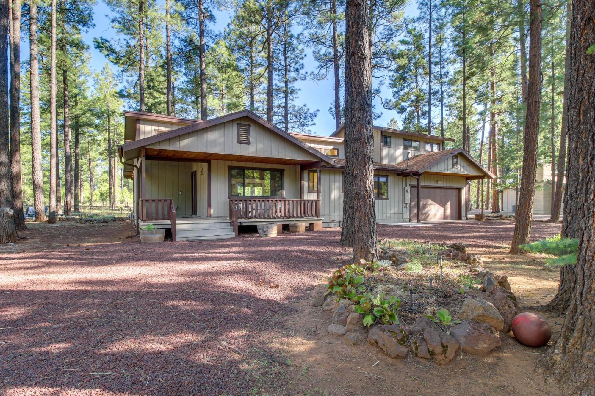 Peaceful Pinetop Cabin With Deck And Fire Pit! Villa Indian Pine Eksteriør billede