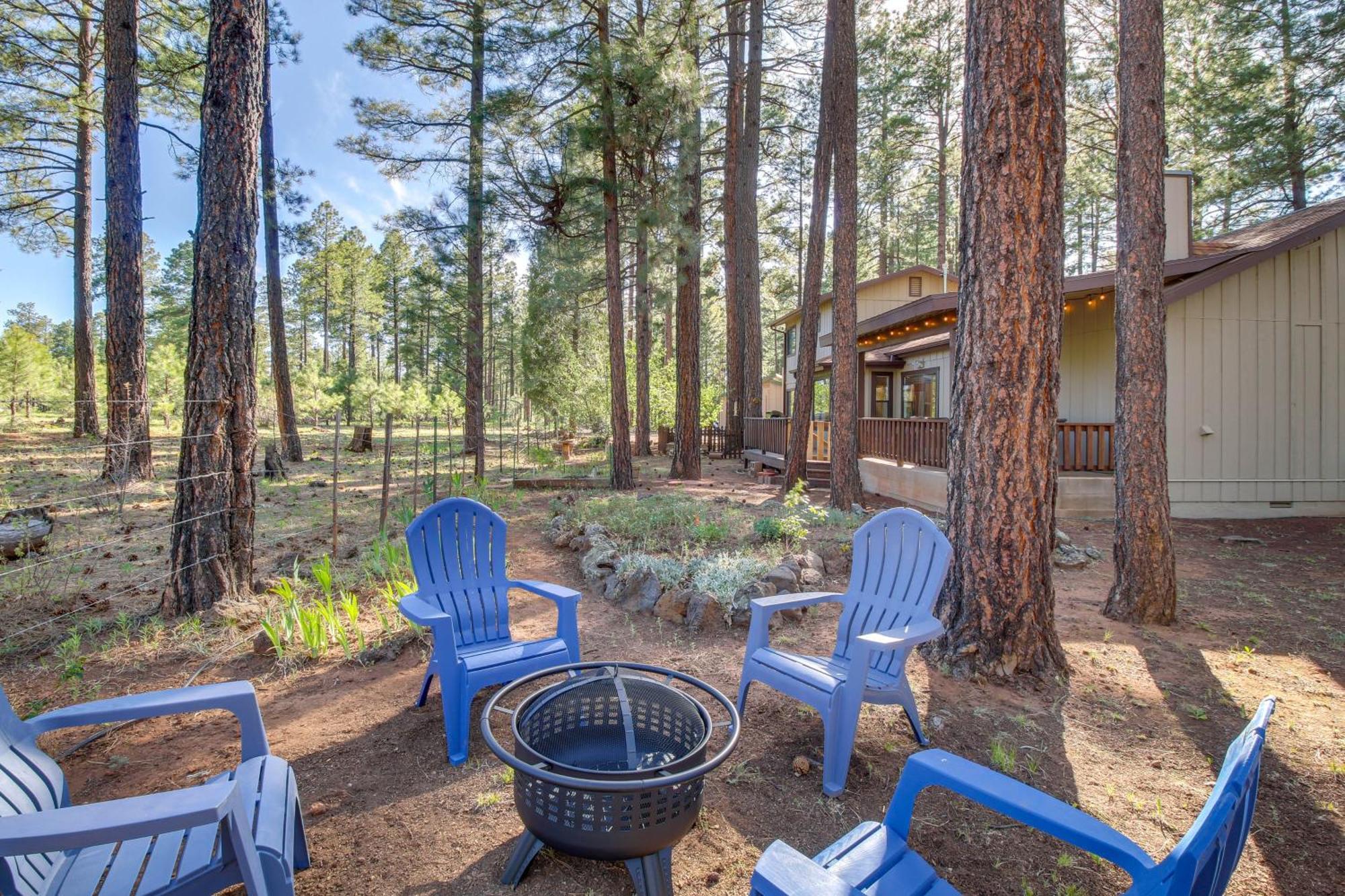 Peaceful Pinetop Cabin With Deck And Fire Pit! Villa Indian Pine Eksteriør billede