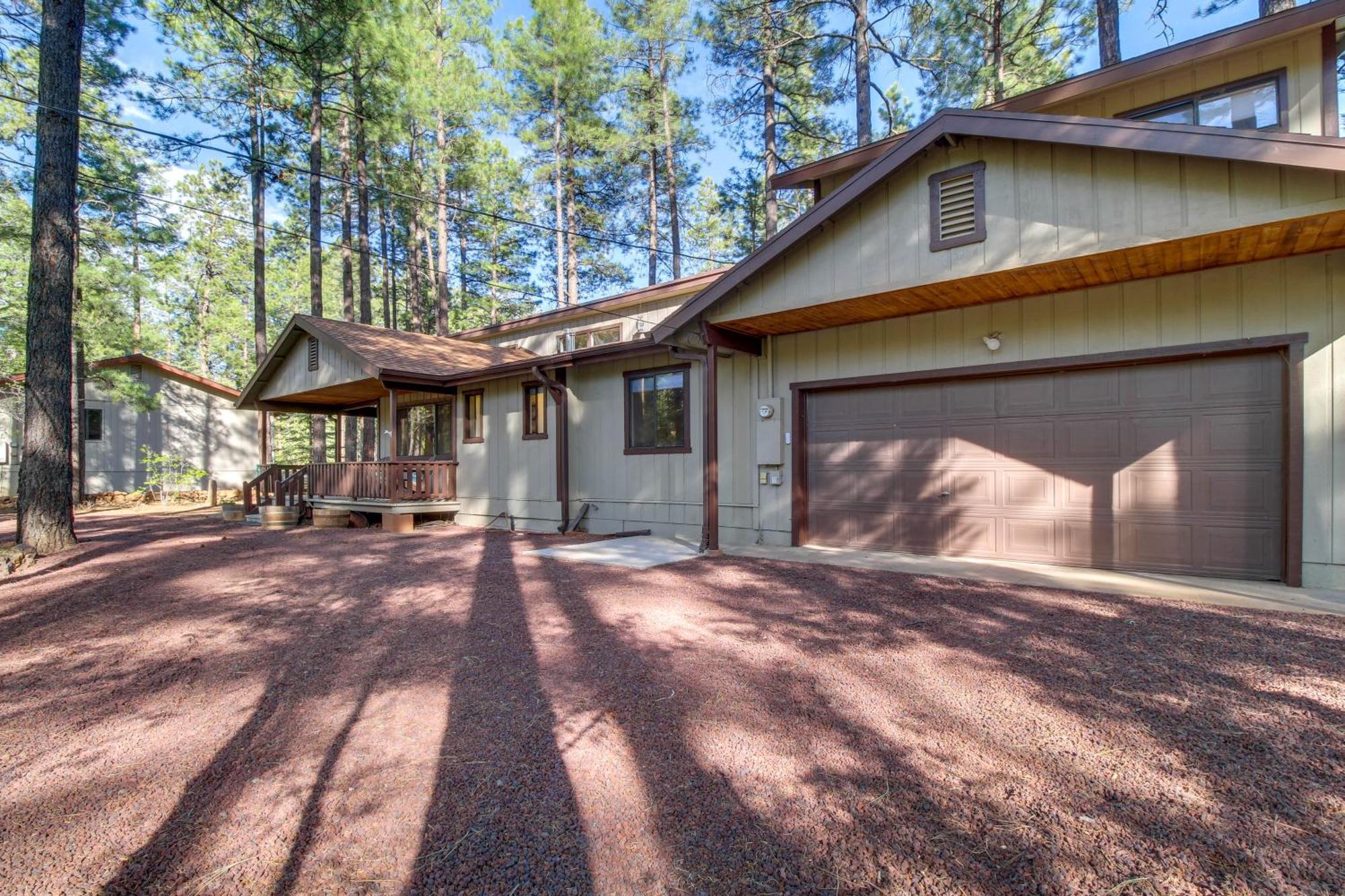 Peaceful Pinetop Cabin With Deck And Fire Pit! Villa Indian Pine Eksteriør billede